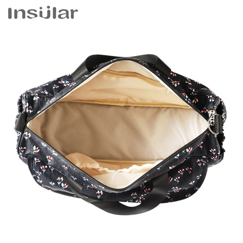 Insular Mummy Maternity Baby Diaper Bag Large Capacity Nappy Stroller Bag Waterproof Mommy Travel Changing Bag Nursing Tote Bags