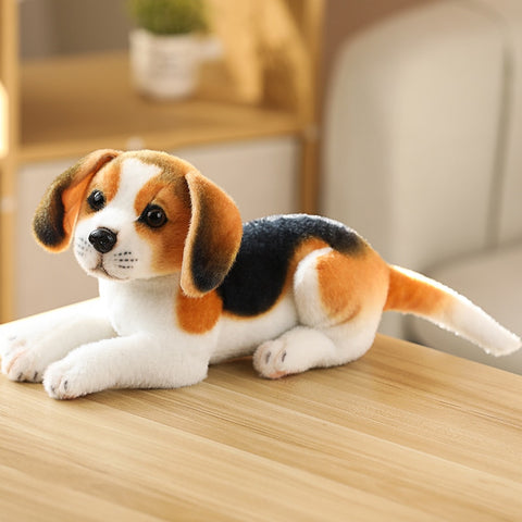 Simulation Plush Dogs Toy Look Alike Husky Dalmatians Akita Miguel Sharpie Puppy Dolls Lovely Stuffed Toys Kids Birthday Gift