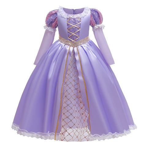 Frozen Girls Costumes Elsa Dress Halloween Party Cosplay Princess Clothes Snow Queen Children Fancy Dress Up Xmas Role Playing
