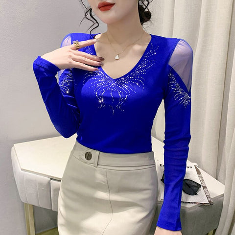 2023 Tidal Current Women Top T-shirt Hollow Out Style Female Spring Summer Sexy Crop Tops Clothes Fashion Clothing Tees Y2k Goth