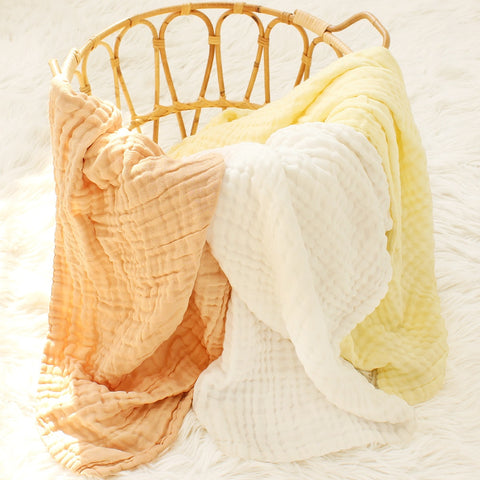 6 Layers Muslin Swaddle Baby Blankets Newborn Muslin Swaddle Baby Bedding Custom Blanket Couverture Bebe Emmaillotage