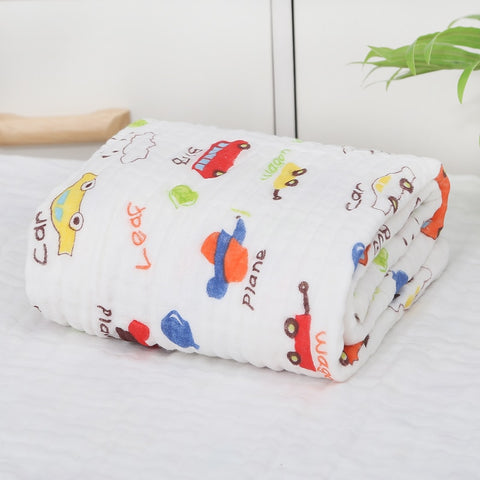 6 Layers Muslin Swaddle Baby Blankets Newborn Muslin Swaddle Baby Bedding Custom Blanket Couverture Bebe Emmaillotage