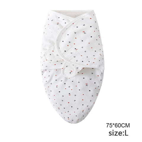 Babies Sleeping Bags Newborn Baby Cocoon Swaddle Wrap Envelope 100%Cotton 0-6 Months Baby Blanket Swaddling Wrap Sleepsack