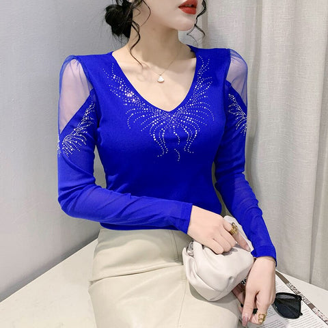 2023 Tidal Current Women Top T-shirt Hollow Out Style Female Spring Summer Sexy Crop Tops Clothes Fashion Clothing Tees Y2k Goth