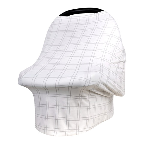 Multifunctional 5 in 1 Baby Breastfeeding Cover Car Seat Cover Canopy Shopping Cart Cover Trendy Scarf Breathable Nursing Cover