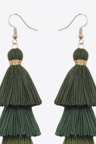 Layered Tassel Earrings