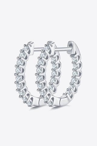 Moissanite 925 Sterling Silver Earrings